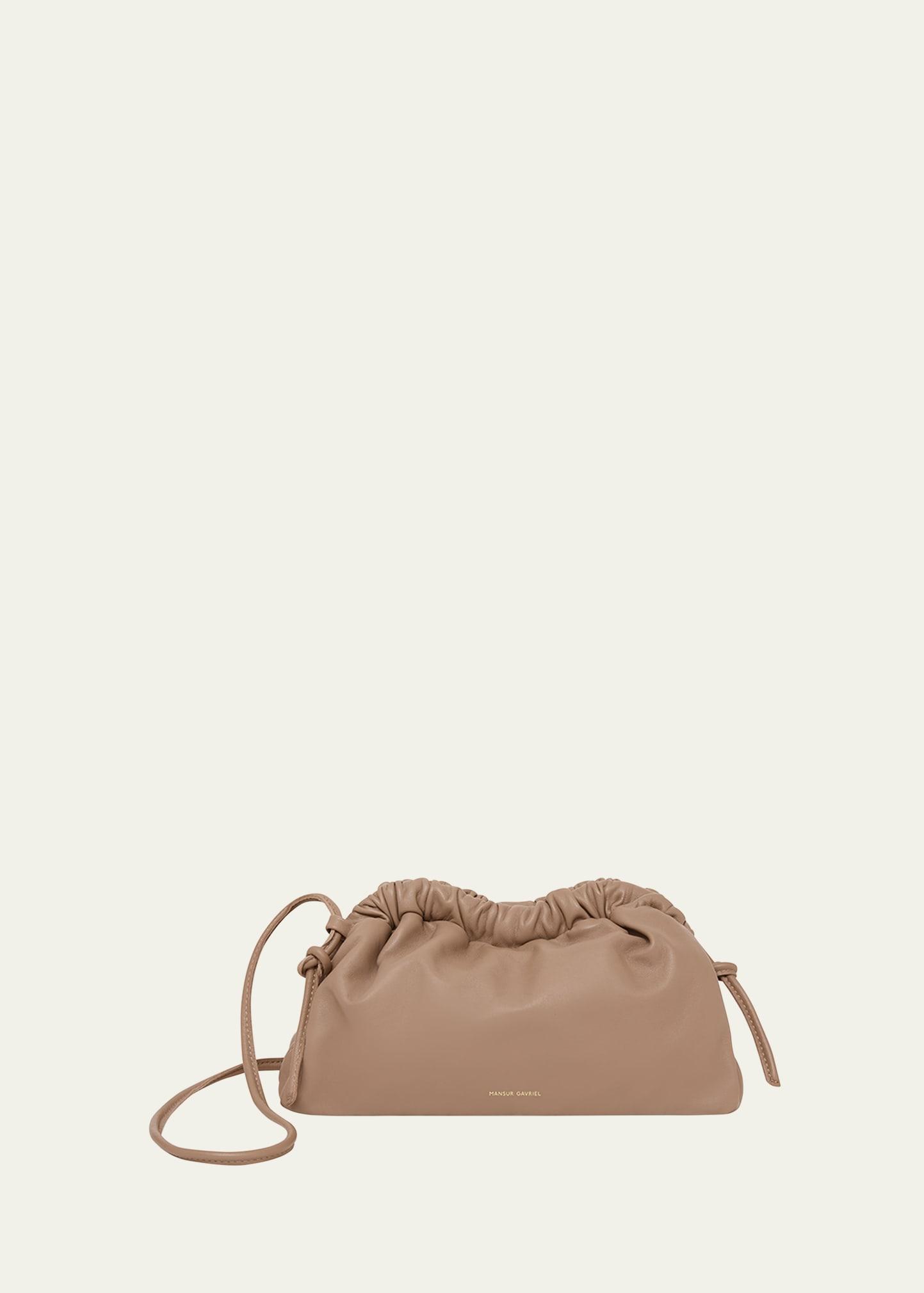 Mansur Gavriel Mini Cloud Leather Clutch Product Image