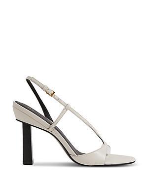 Reiss Womens Joy Asymmetrical Strappy High Heel Sandals Product Image