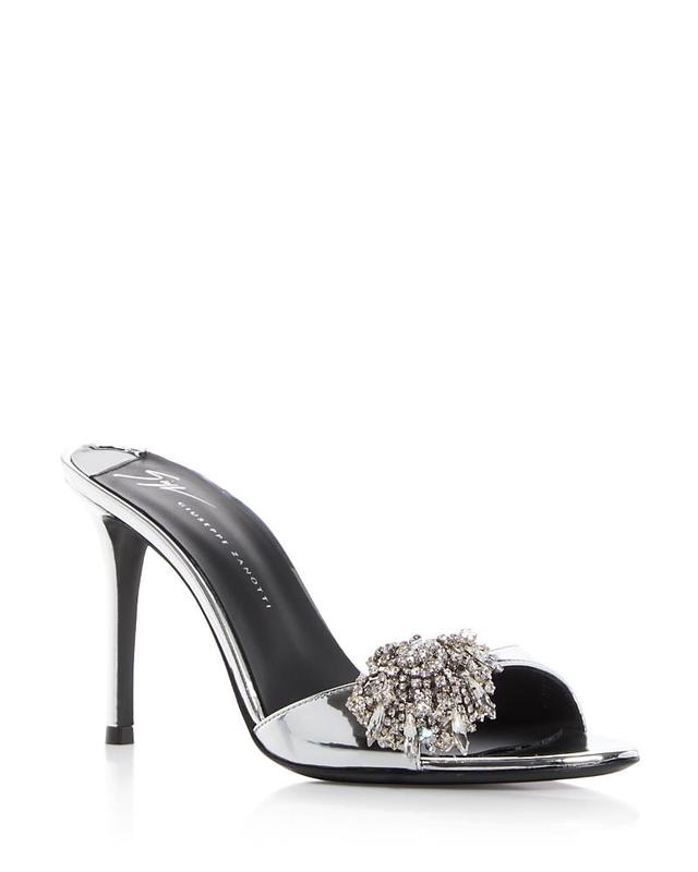 Giuseppe Zanotti Womens Clandestino Embellished High Heel Sandals Product Image