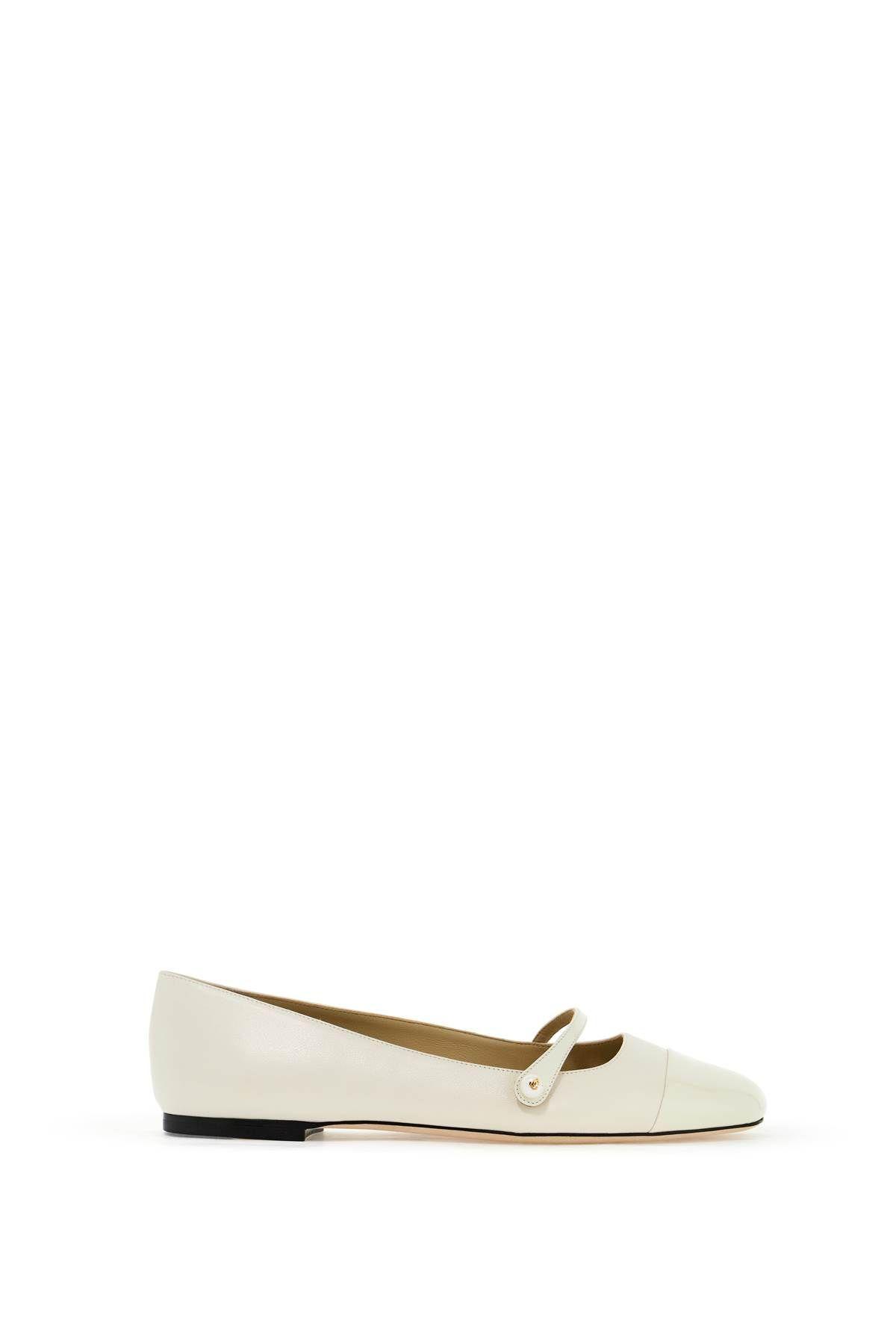 Elisa Ballet Flats In Nappa Leather In White Product Image