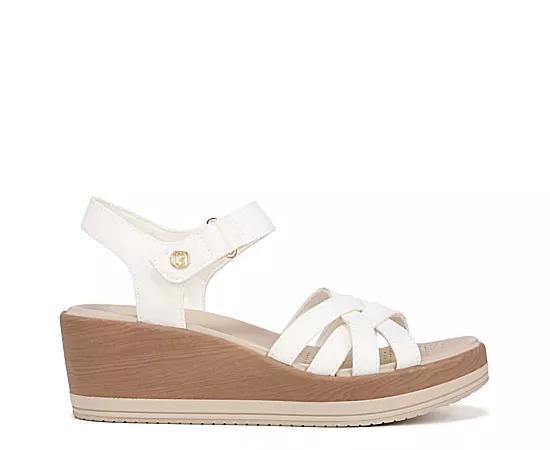 Bzees Rhythm Womens Strappy Wedge Sandals Product Image