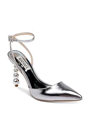 Badgley Mischka Collection Indie II Ankle Strap Pointed Toe Pump Product Image