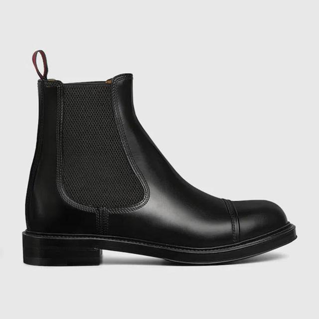 GUCCI Leather Boots In Black Product Image