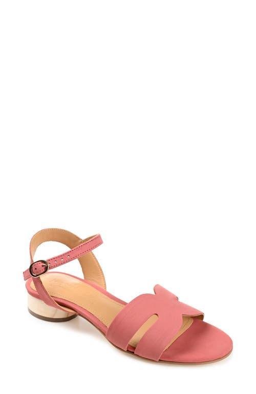 Journee Signature Starlee Ankle Strap Sandal Product Image