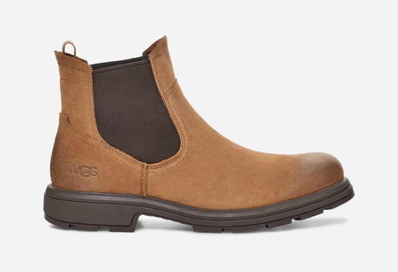 UGG Mens Biltmore Waterproof Suede Cold Weather Chelsea Boots Product Image