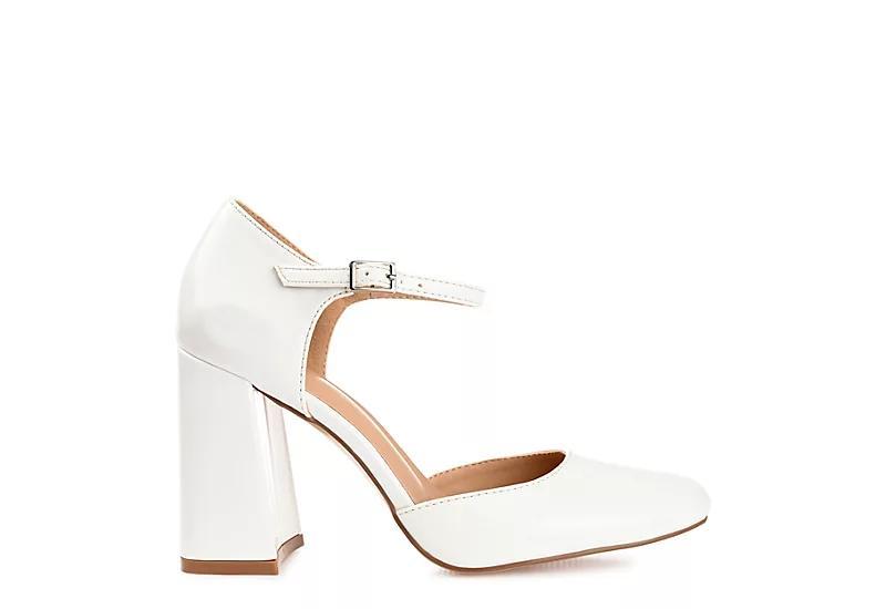 Journee Collection Hesster Womens Ankle Strap Heels Product Image