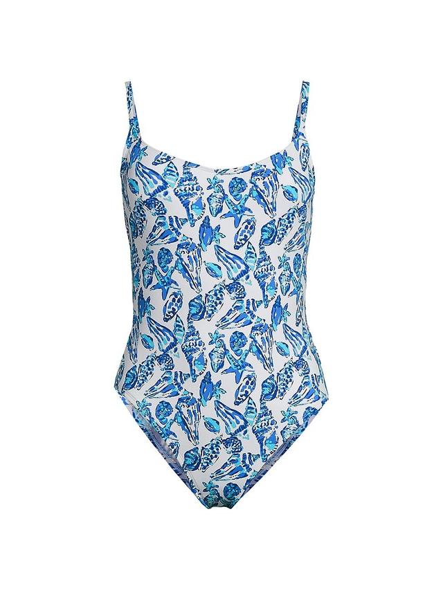 Womens Lima Shell One-Piece Swimsuit Product Image