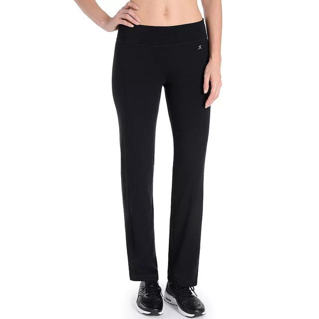Womens Danskin High-Waisted Yoga Pants Black Product Image