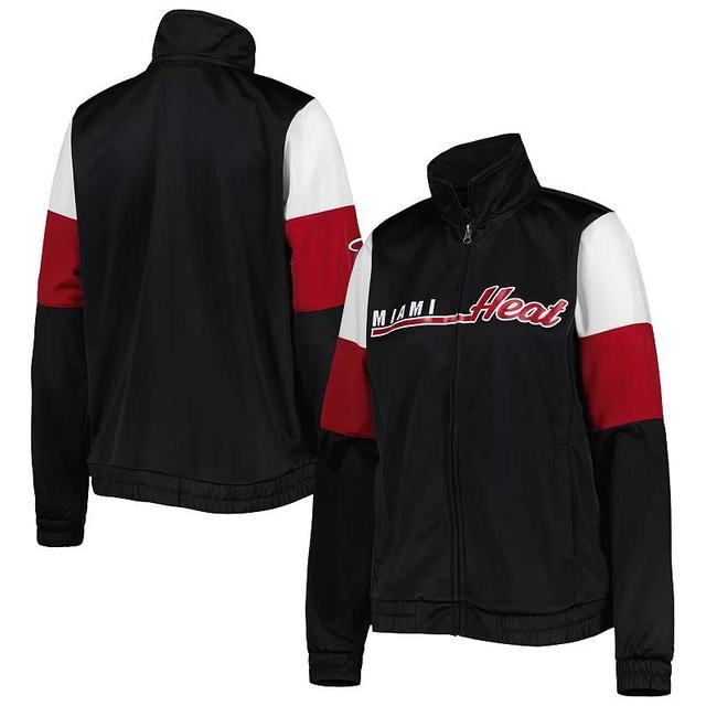 Womens G-III 4Her by Carl Banks Miami Heat Change Up Full-Zip Track Jacket Product Image