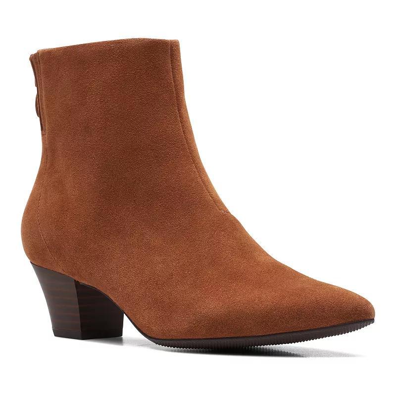 Clarks Teresa Boot (Dark Suede) Women's Boots Product Image