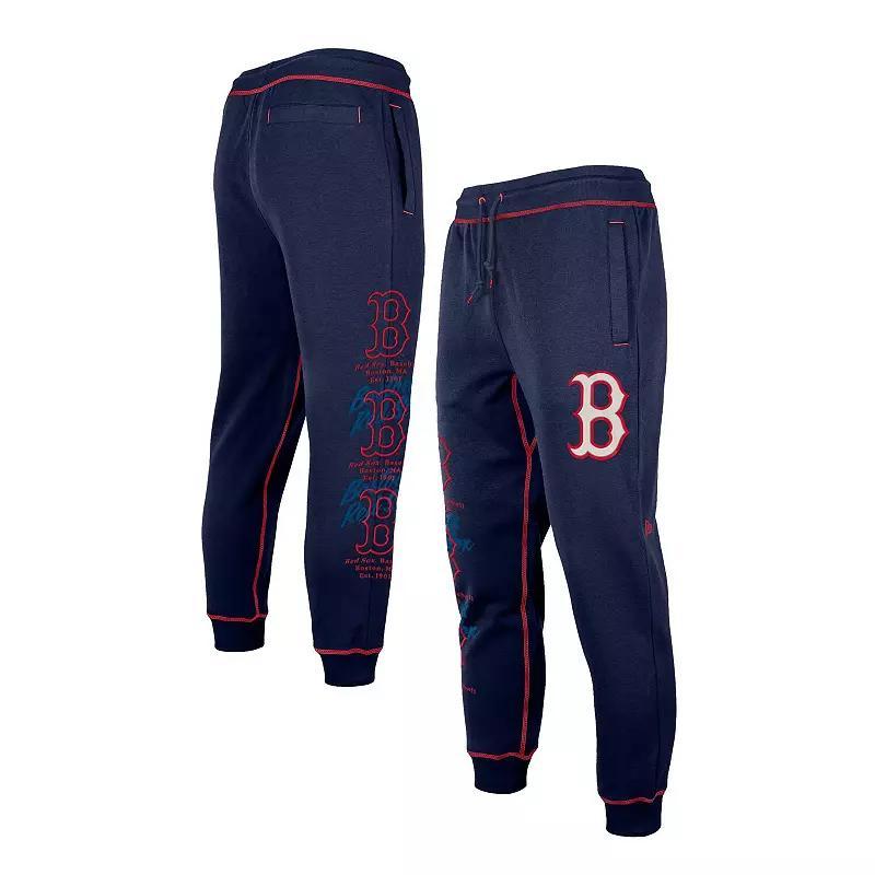 Mens New Era San Francisco Giants Team Split Jogger Pants Product Image