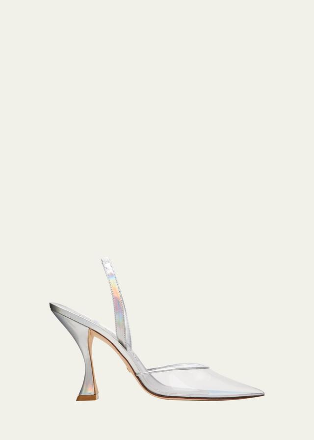 Stuart Weitzman Stuart Xcurve Pointed Toe Slingback Pump Product Image