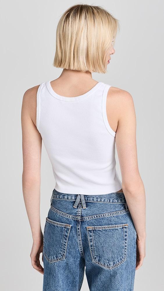 perfectwhitetee Blondie Structured Rib Bra Friendly Tank | Shopbop Product Image