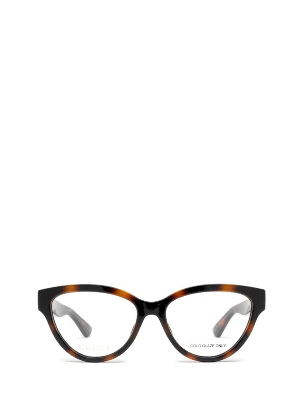 Cat-eye Frame Glasses In Brown product image