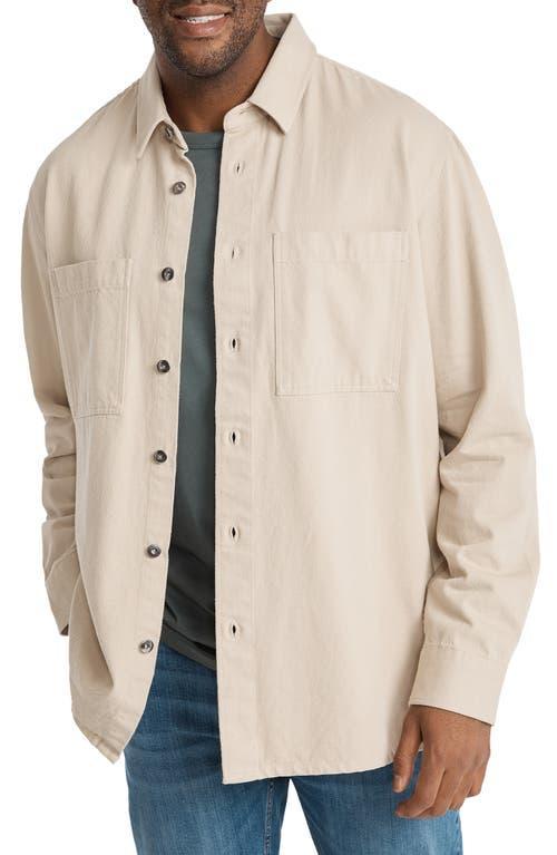 Johnny Bigg Kendrick Oversize Cotton Twill Overshirt Product Image