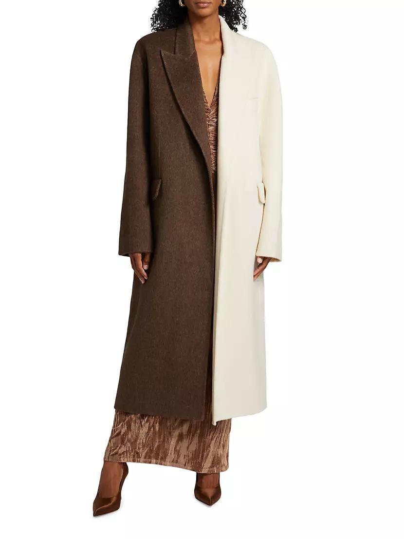 Wendalin Bi-Colored Tailored Coat Product Image