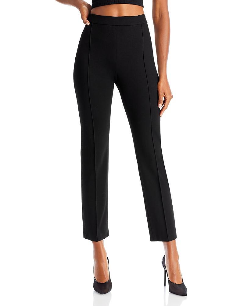 Rosetta Getty Cropped Pull On Slim Leg Pants Product Image