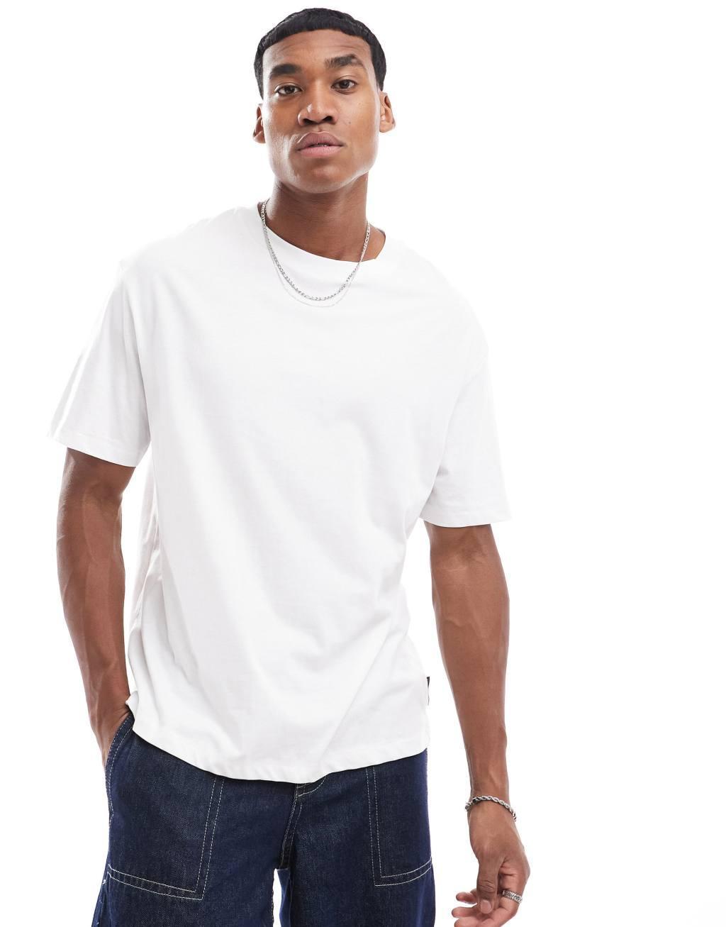 French Connection oversized t-shirt in white product image