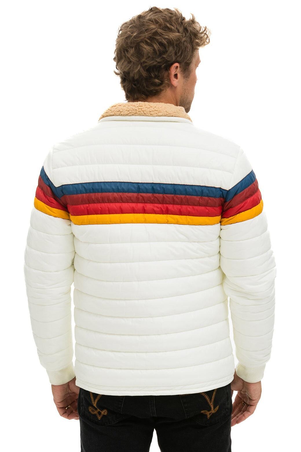 4 STRIPE JACKET -  WHITE Male Product Image