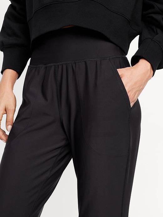 High-Waisted PowerSoft Seamed Joggers Product Image