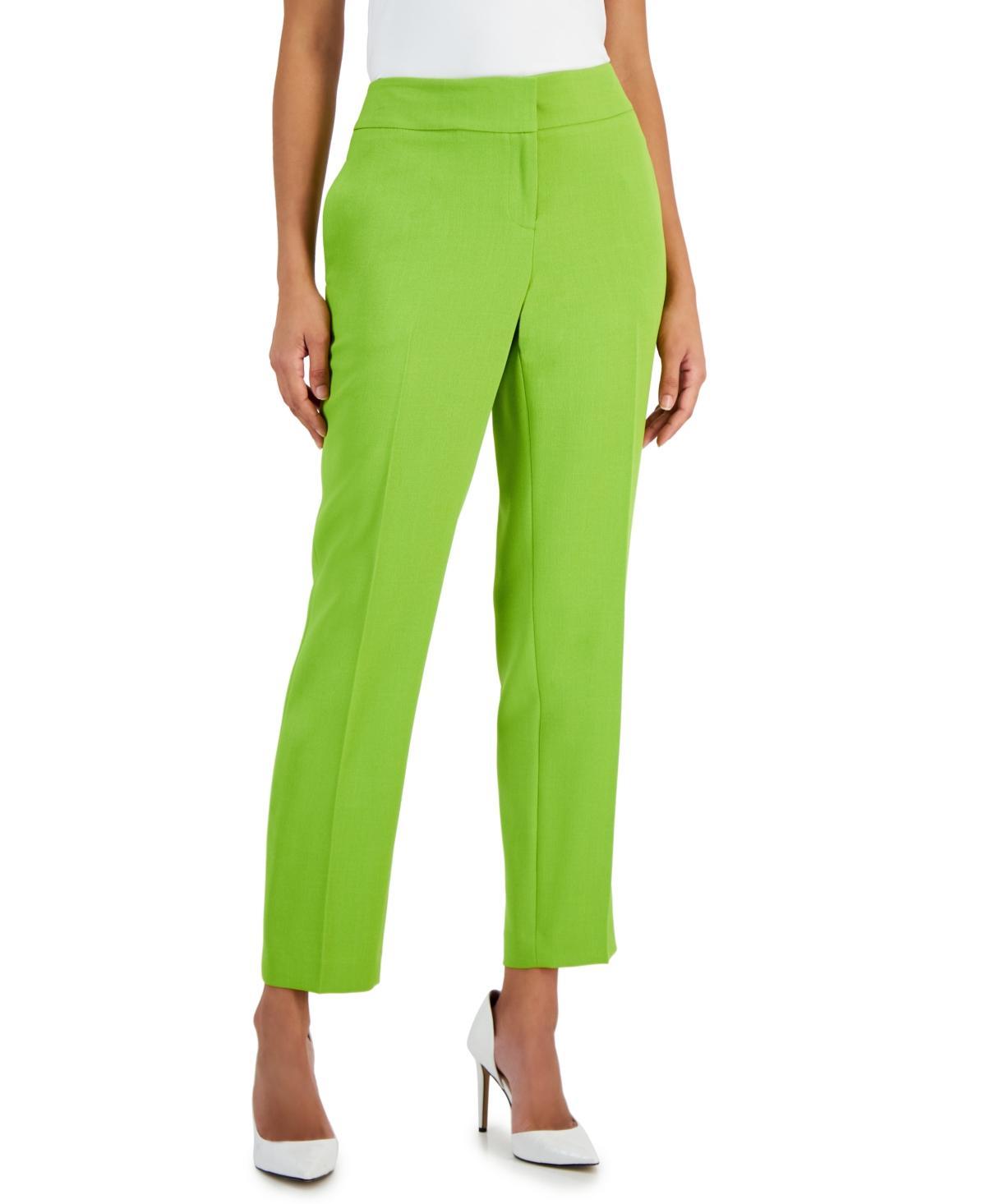 Kasper Petite Slim Straight-Leg Trousers Product Image