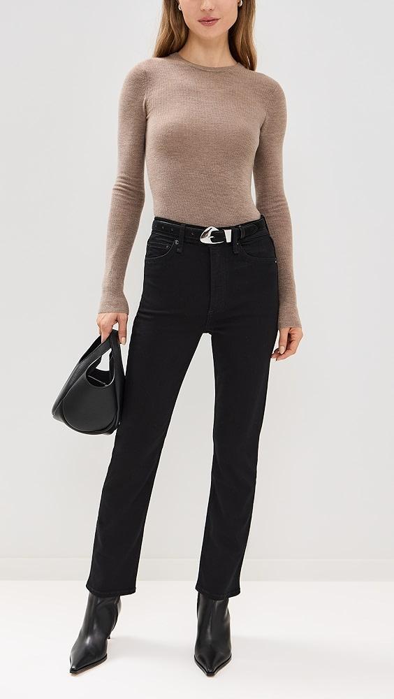 rag & bone Flexi Wren High Rise Ankle Slim Jeans | Shopbop Product Image