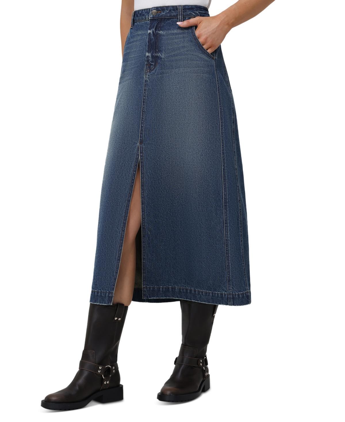 Frye Womens Denim Maxi Skirt product image