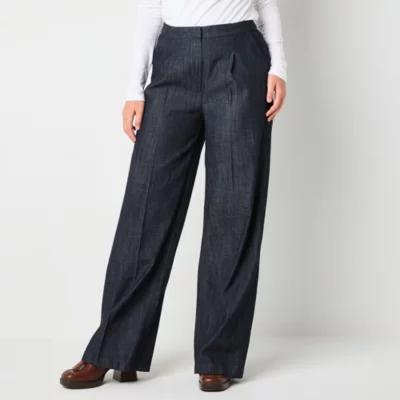 Liz Claiborne Margot Tailored Classic Fit Wide Leg Trouser Product Image