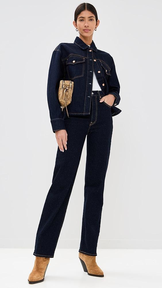 Pistola Denim Mandy Crop Jacket | Shopbop Product Image