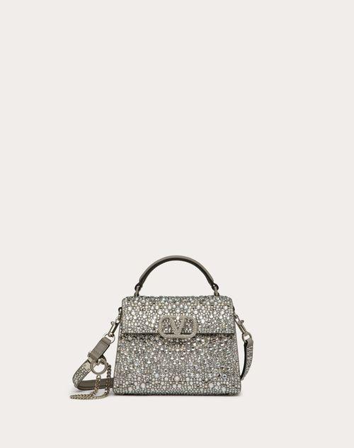 MINI VSLING HANDBAG WITH SPARKLING EMBROIDERY Product Image