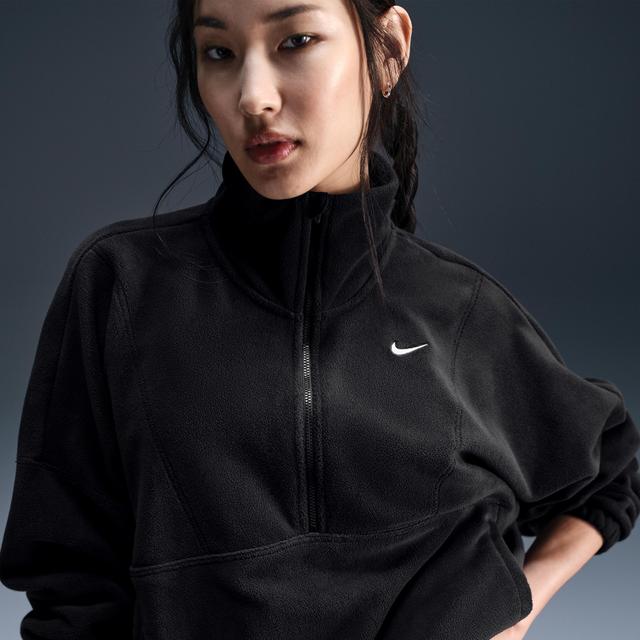 Nike Womens One Therma-FIT Oversized 1/2-Zip Fleece Top Product Image