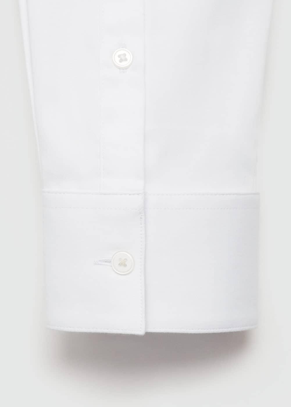 MANGO MAN - Super slim-fit poplin suit shirt whiteMen Product Image