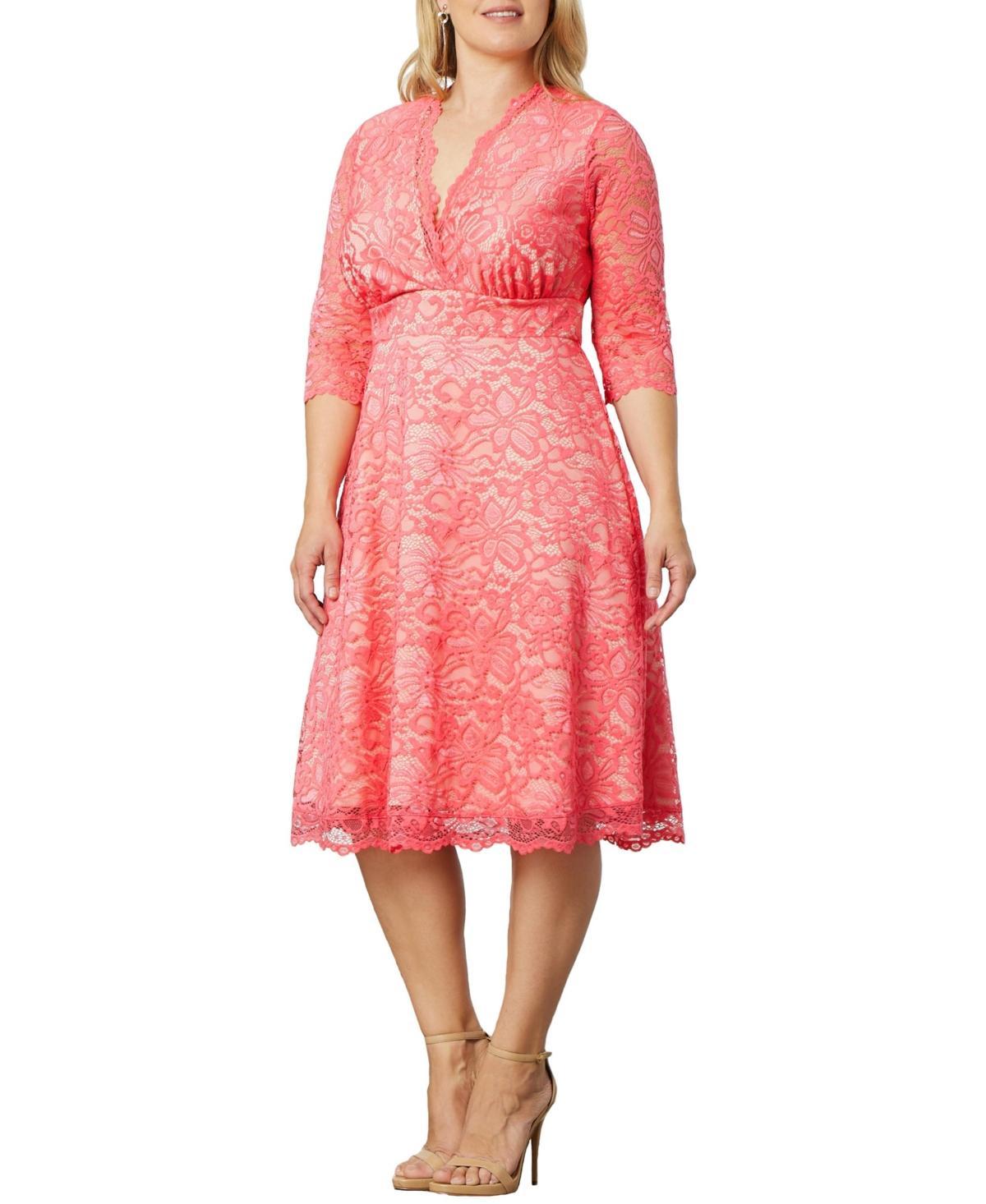 Womens Mademoiselle Lace Dress Product Image