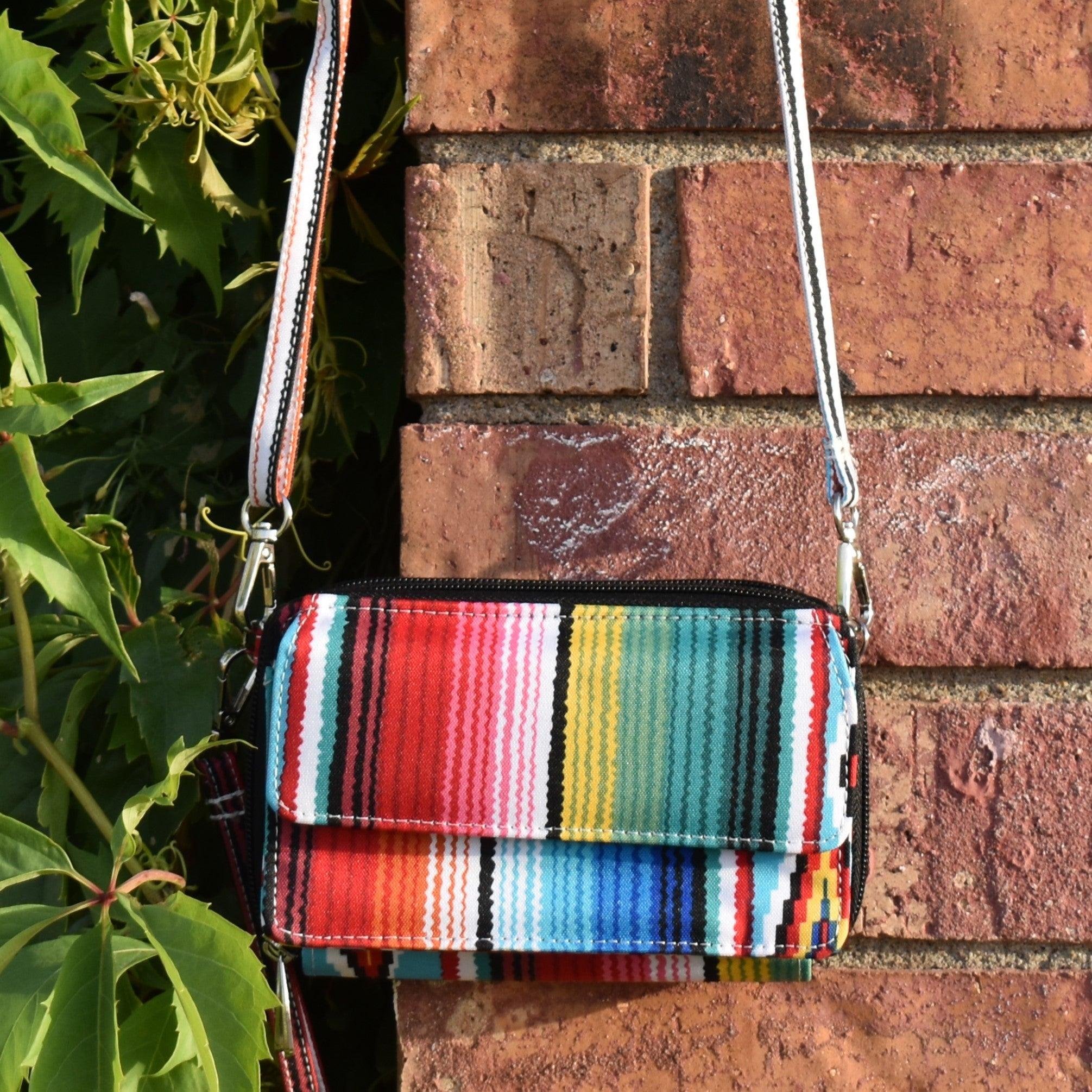 Serape Aztec Crossbody Wallet Product Image