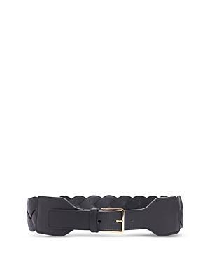 Altuzarra Womens Skinny Braid Leather Belt Product Image