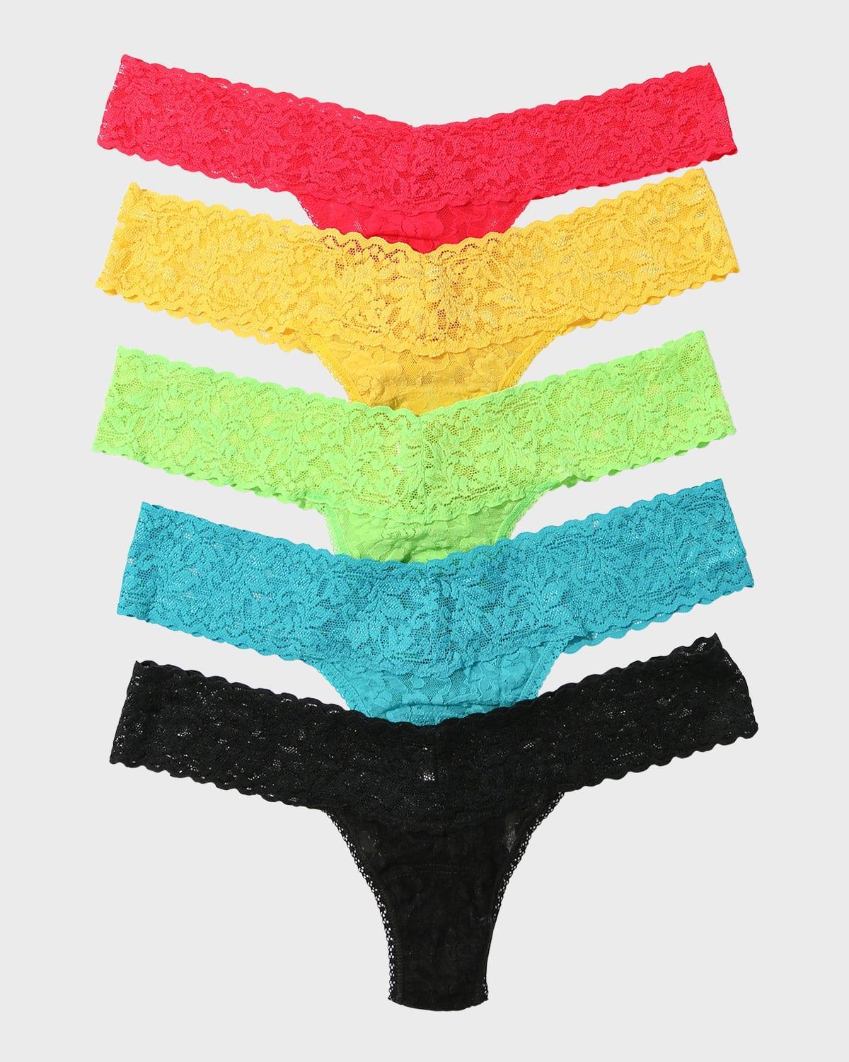 Hanky Panky 5-Pack Low Rise Thong Product Image