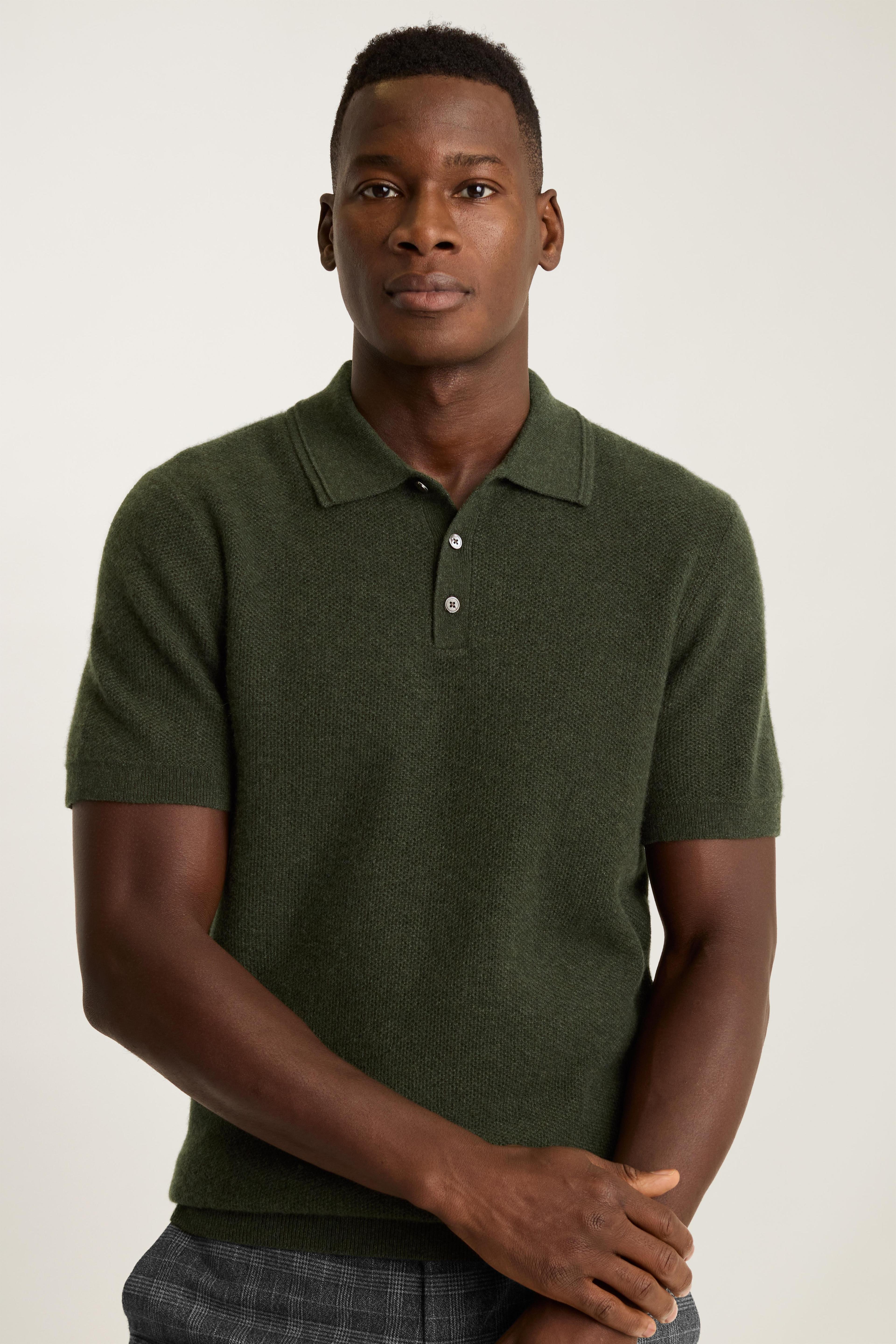 Hudson Cashmere Sweater Polo Product Image