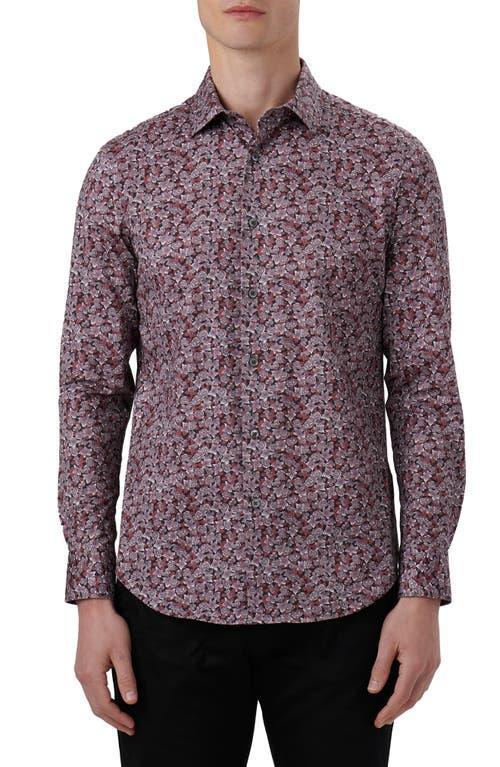 Bugatchi OoohCotton Print Button-Up Shirt Product Image