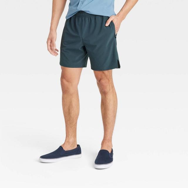 Mens Unlined Run Shorts 7 - All In Motion Natty Navy XL Product Image