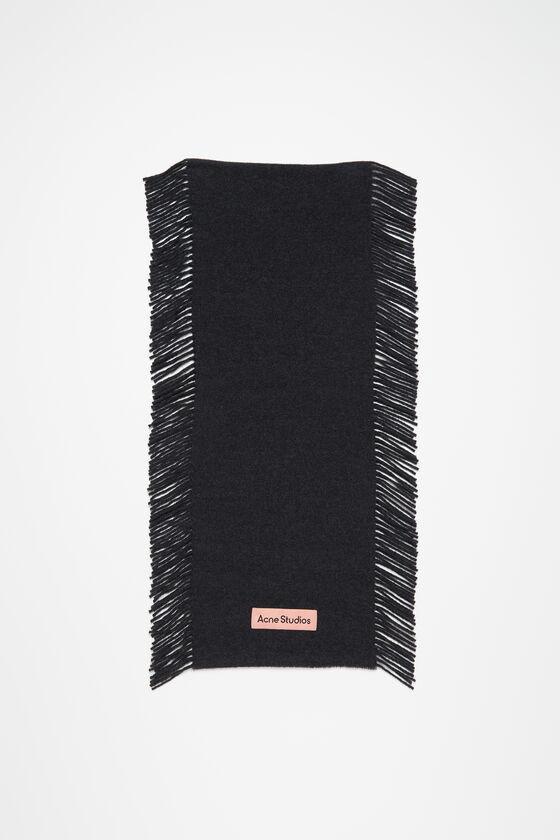 Fringe wool scarf Product Image