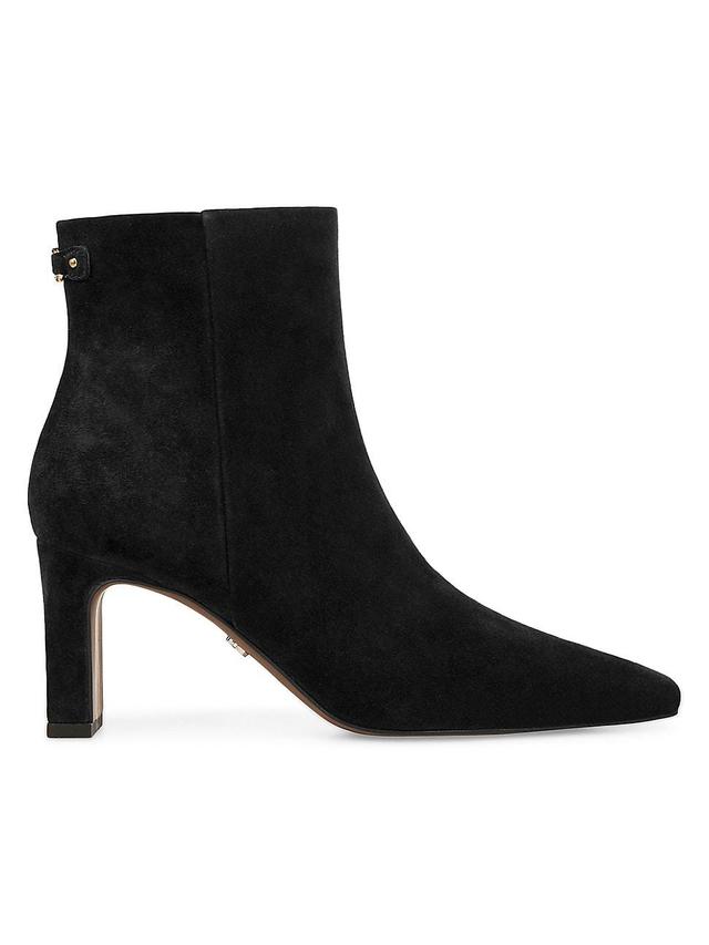 Sam Edelman Womens Saige Pointed Toe Mid Heel Ankle Booties Product Image