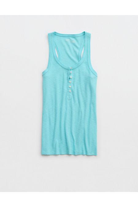 Aerie No BS Henley Tank Top Women's Product Image