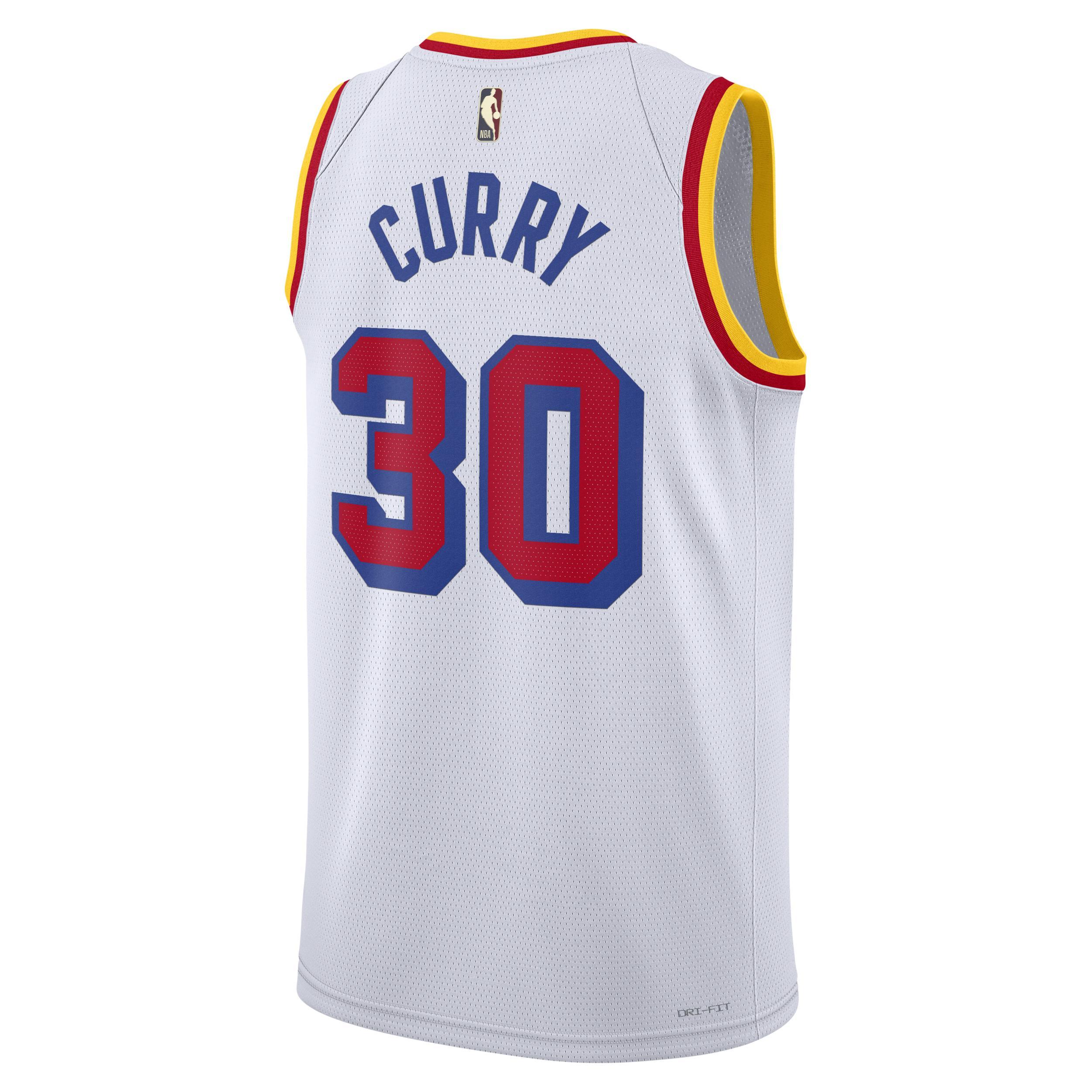 Stephen Curry Golden State Warriors 2024/25 Hardwood Classics Nike Men's Dri-FIT NBA Swingman Jersey Product Image