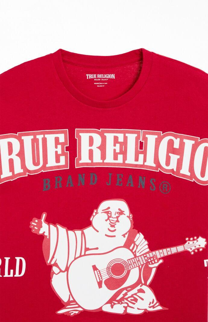 True Religion Men's Relaxed Exaggerated Icon T-Shirt Product Image