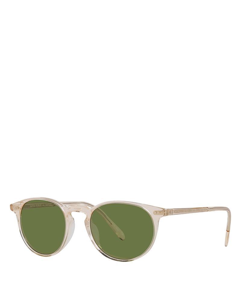 Oliver Peoples Riley 49mm Round Sunglasses Product Image