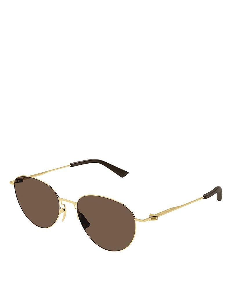 Bottega Veneta Thin Triangle Panthos Sunglasses, 51mm Product Image