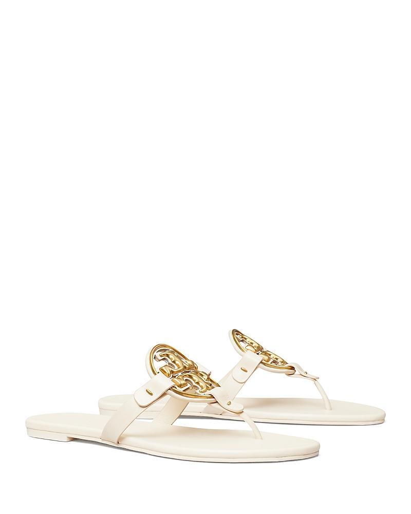 Tory Burch Metal Miller Soft Leather Sandal Product Image