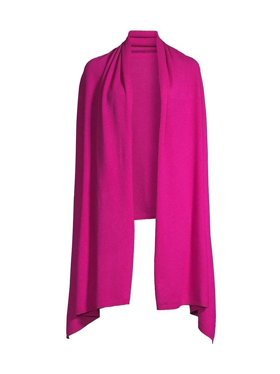 Womens Cashmere Knit Wrap Product Image