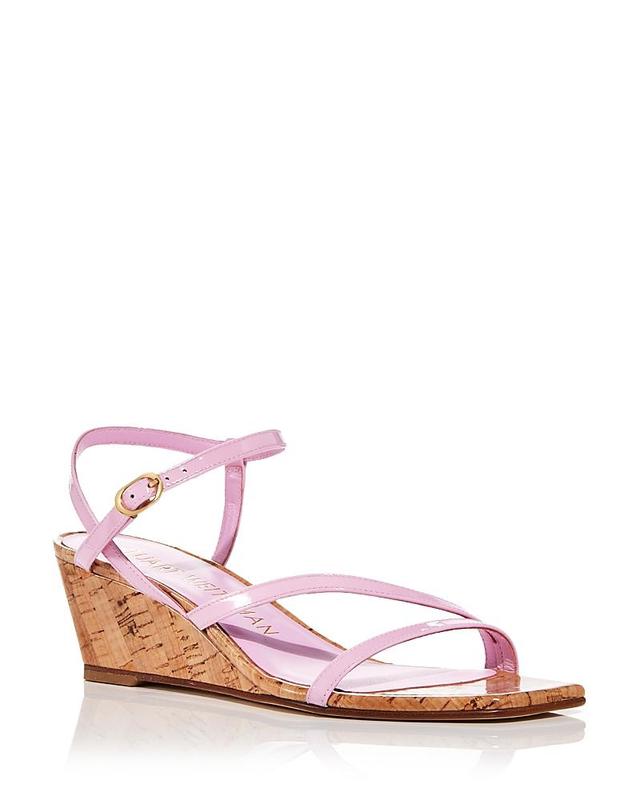 Oasis Suede Ankle-Strap Wedge Sandals Product Image