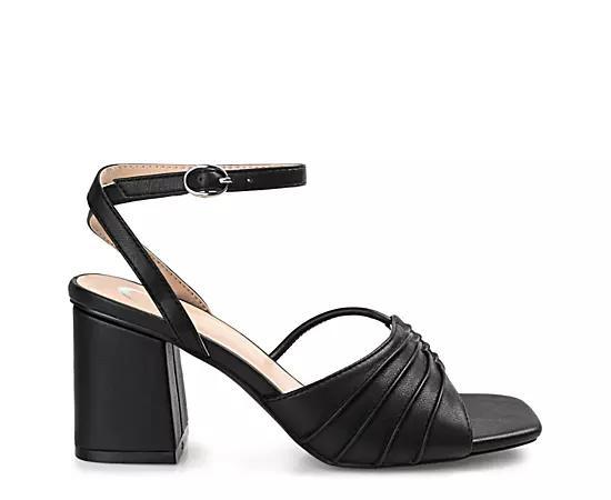 Journee Collection Womens Shillo Block Heel Sandals Product Image